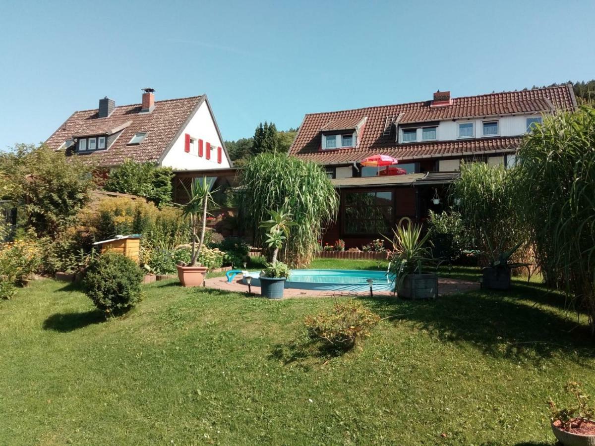 Ferienwohnung Blick Ins Land Goslar Esterno foto